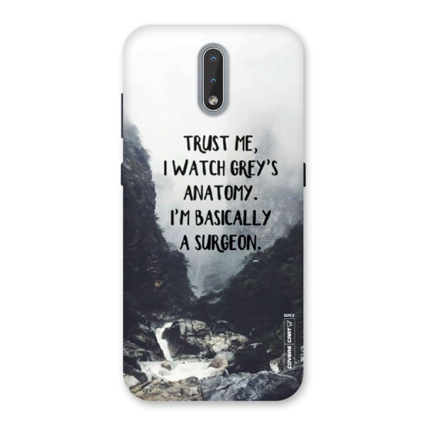 I Am A Surgeon Back Case for Nokia 2.3