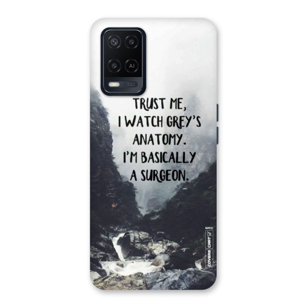 I Am A Surgeon Back Case for Oppo A54