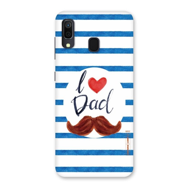 I Love Dad Back Case for Galaxy A20