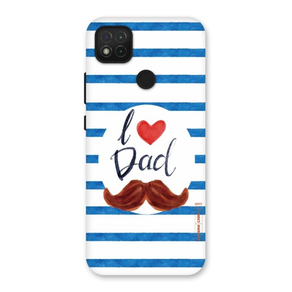 I Love Dad Back Case for Redmi 9C