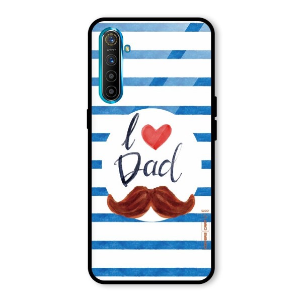 I Love Dad Glass Back Case for Realme XT