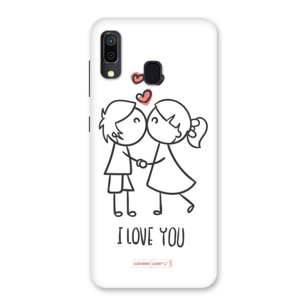 I Love You Back Case for Galaxy A20