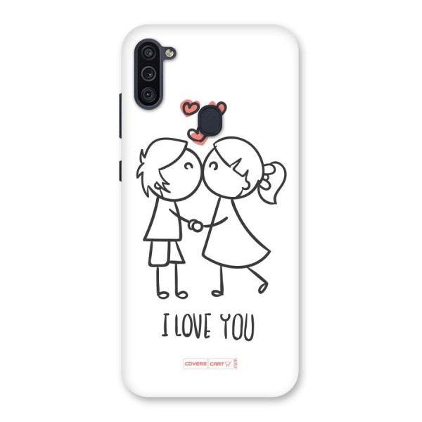 I Love You Back Case for Galaxy M11