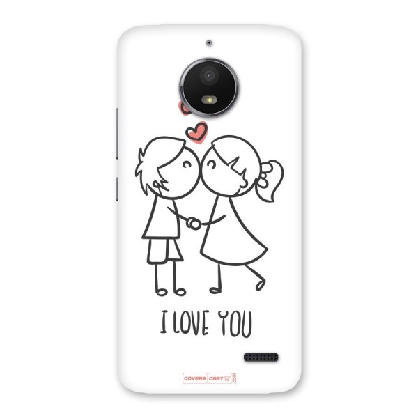 I Love You Back Case for Moto E4