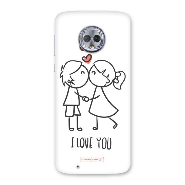 I Love You Back Case for Moto G6