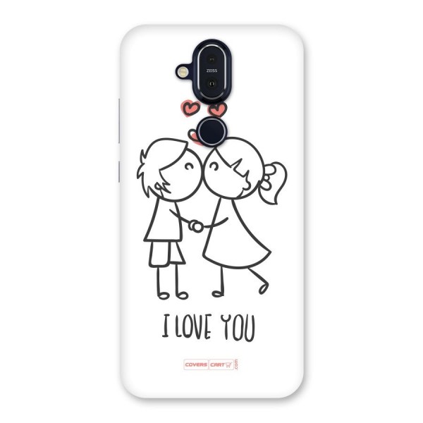 I Love You Back Case for Nokia 8.1