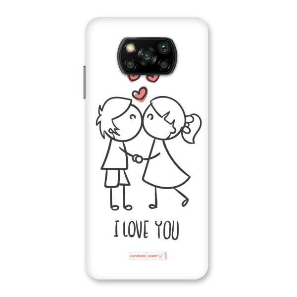 I Love You Back Case for Poco X3