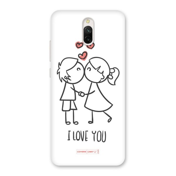 I Love You Back Case for Redmi 8A Dual