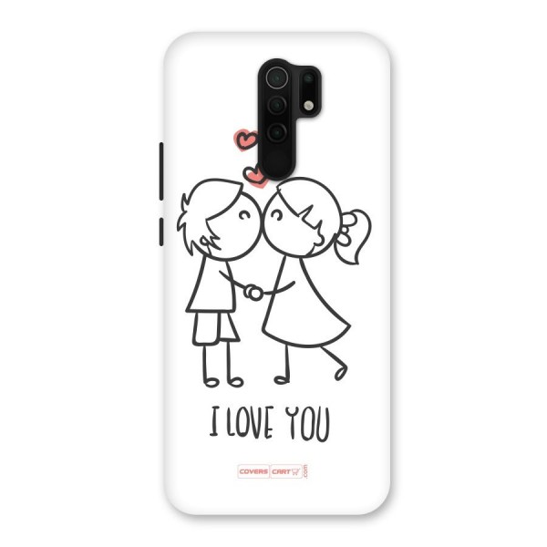 I Love You Back Case for Redmi 9 Prime