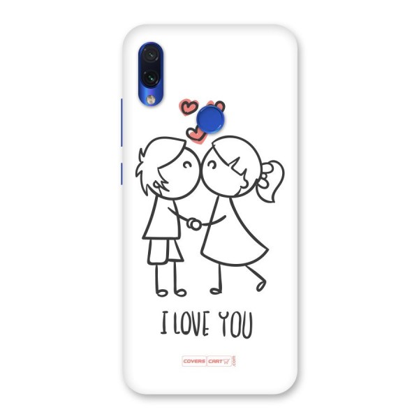 I Love You Back Case for Redmi Note 7