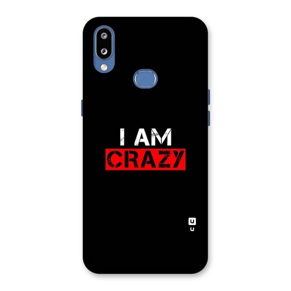 I am Crazy Back Case for Galaxy M01s