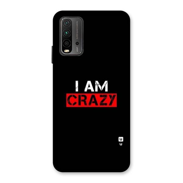 I am Crazy Back Case for Redmi 9 Power