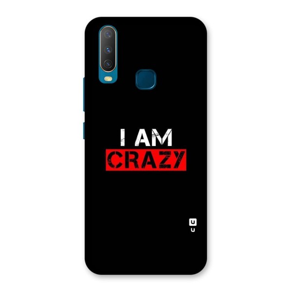 I am Crazy Back Case for Vivo Y12