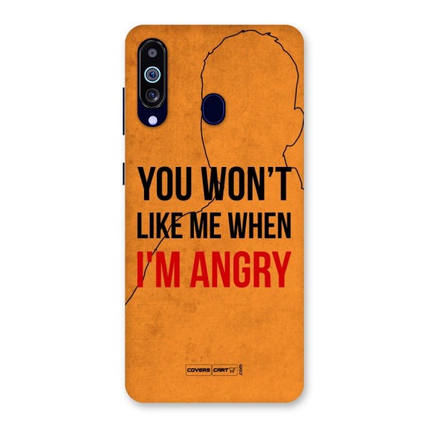 I m Angry Back Case for Galaxy A60