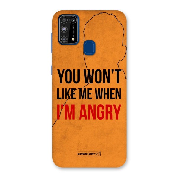 I m Angry Back Case for Galaxy F41