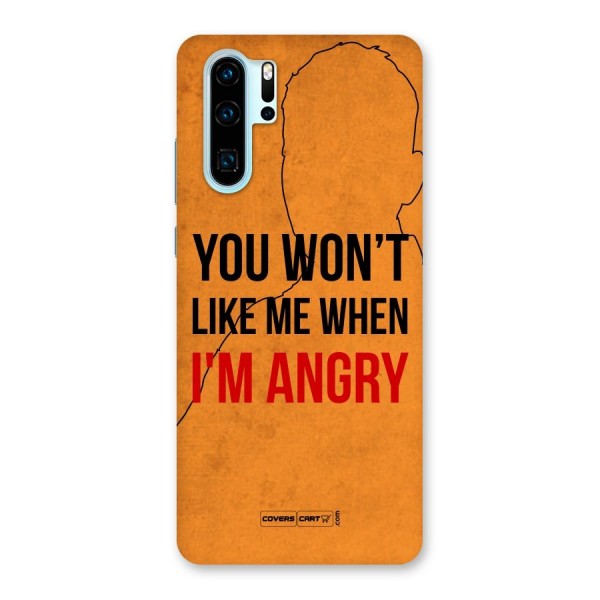 I m Angry Back Case for Huawei P30 Pro