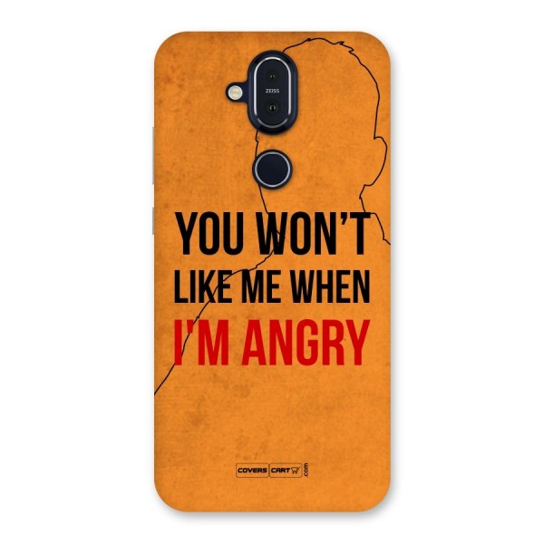 I m Angry Back Case for Nokia 8.1