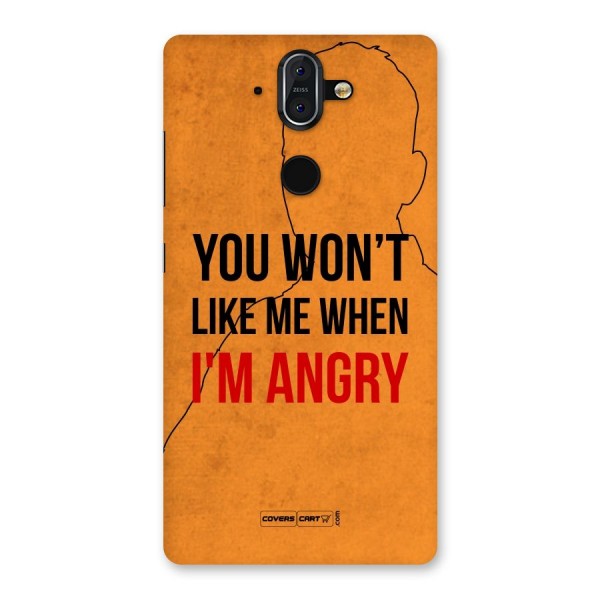 I m Angry Back Case for Nokia 8 Sirocco