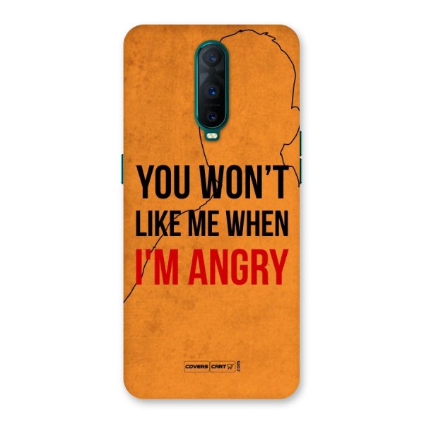 I m Angry Back Case for Oppo R17 Pro