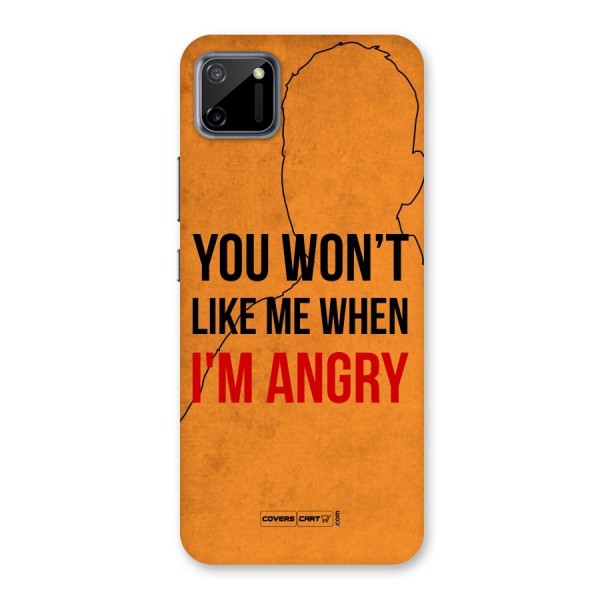 I m Angry Back Case for Realme C11