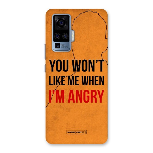 I m Angry Back Case for Vivo X50 Pro