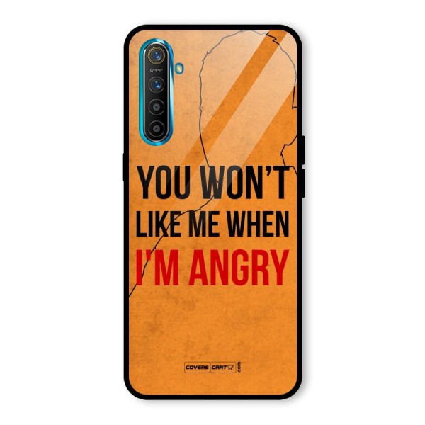 I m Angry Glass Back Case for Realme XT