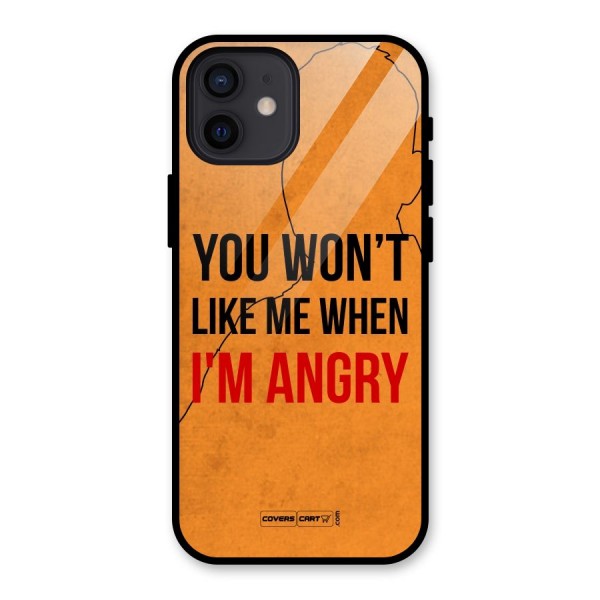 I m Angry Glass Back Case for iPhone 12