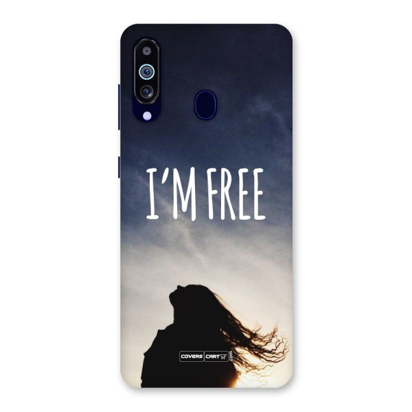 I m Free Back Case for Galaxy A60