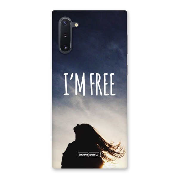 I m Free Back Case for Galaxy Note 10