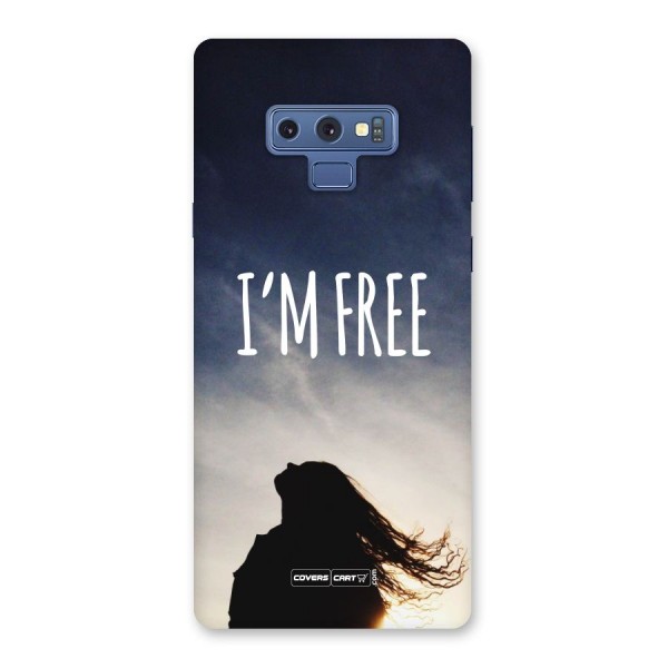 I m Free Back Case for Galaxy Note 9