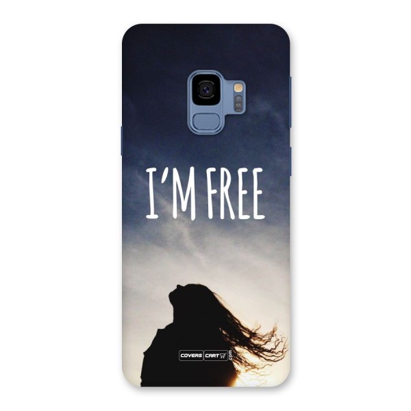 I m Free Back Case for Galaxy S9