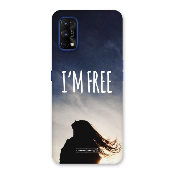 I m Free Back Case for Realme 7 Pro