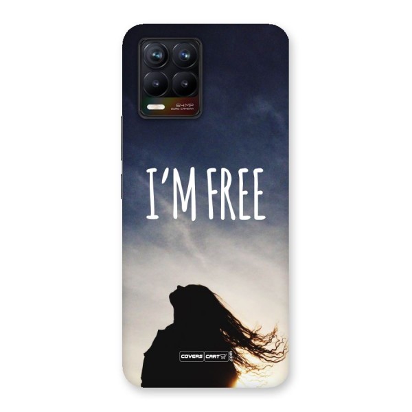 I m Free Back Case for Realme 8