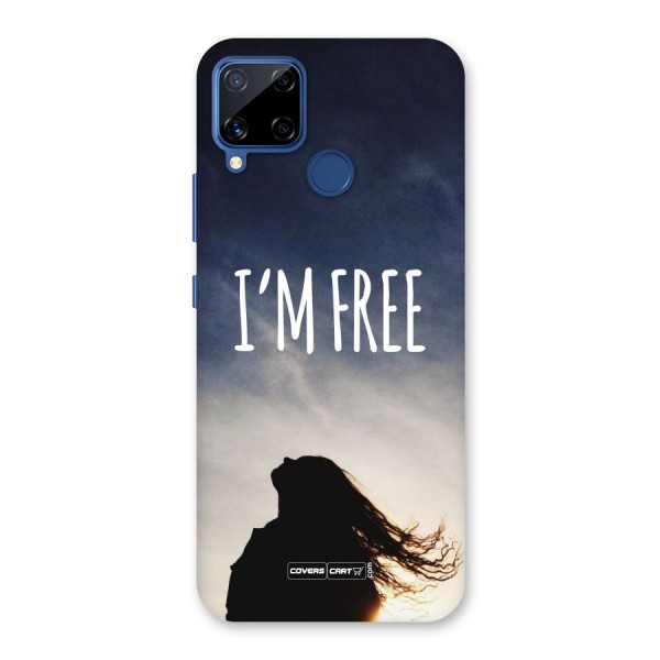 I m Free Back Case for Realme C12