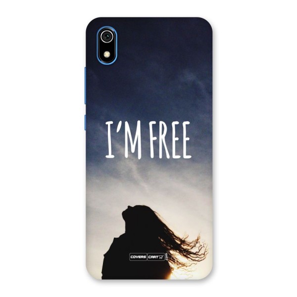 I m Free Back Case for Redmi 7A