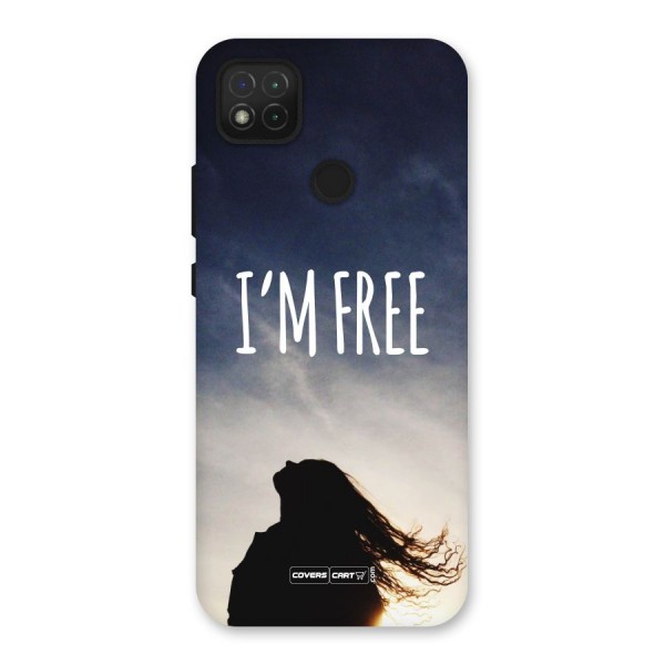 I m Free Back Case for Redmi 9C