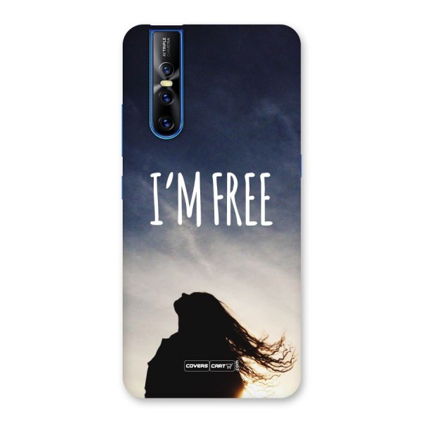 I m Free Back Case for Vivo V15 Pro