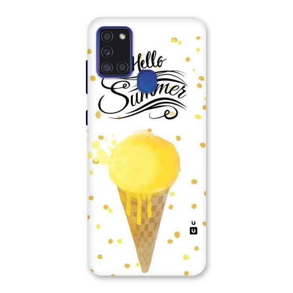 Ice Cream Summer Back Case for Galaxy A21s