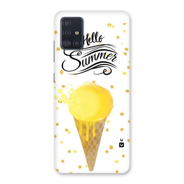 Ice Cream Summer Back Case for Galaxy A51