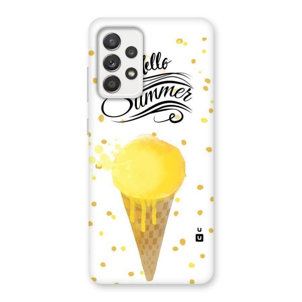 Ice Cream Summer Back Case for Galaxy A52