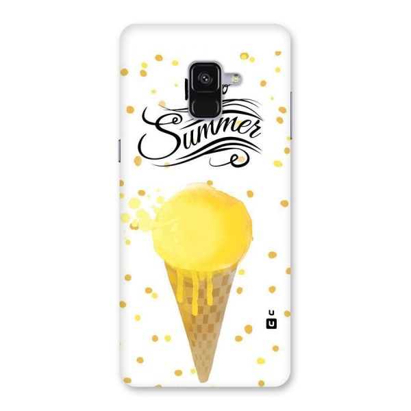 Ice Cream Summer Back Case for Galaxy A8 Plus