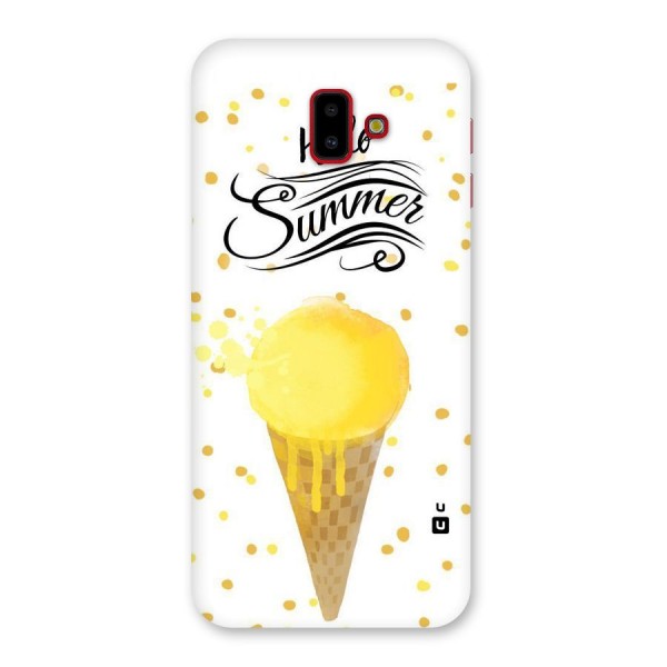 Ice Cream Summer Back Case for Galaxy J6 Plus