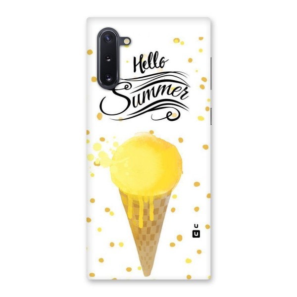 Ice Cream Summer Back Case for Galaxy Note 10