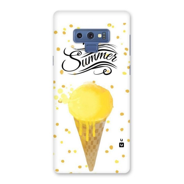 Ice Cream Summer Back Case for Galaxy Note 9