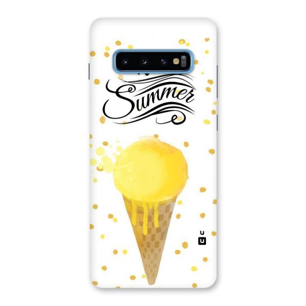 Ice Cream Summer Back Case for Galaxy S10 Plus