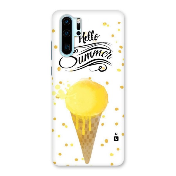 Ice Cream Summer Back Case for Huawei P30 Pro