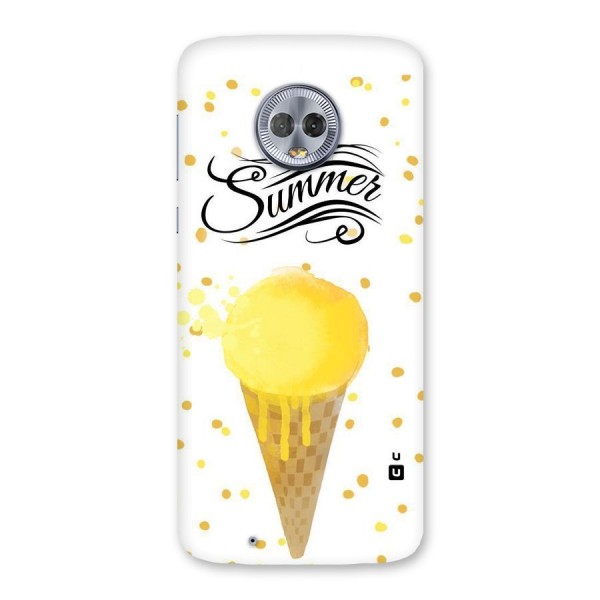 Ice Cream Summer Back Case for Moto G6