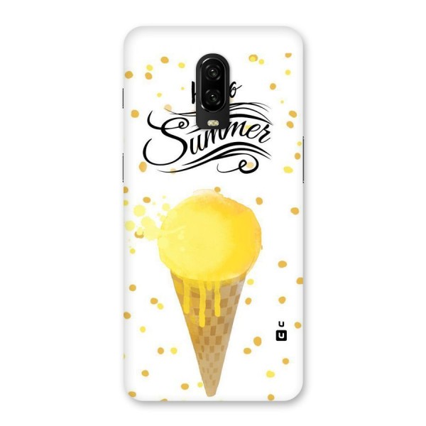 Ice Cream Summer Back Case for OnePlus 6T