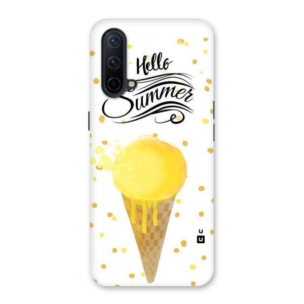 Ice Cream Summer Back Case for OnePlus Nord CE 5G