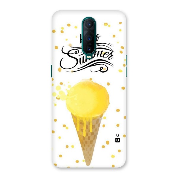 Ice Cream Summer Back Case for Oppo R17 Pro